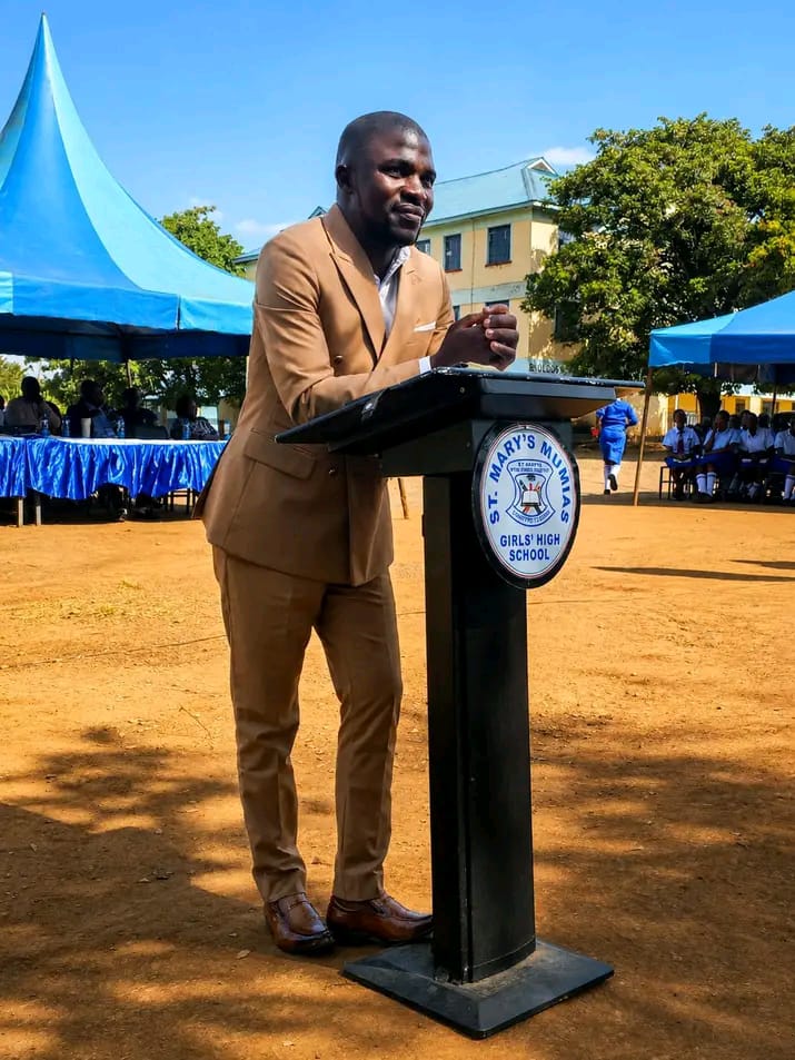 Christopher at St. Marys Senior School, Mumias